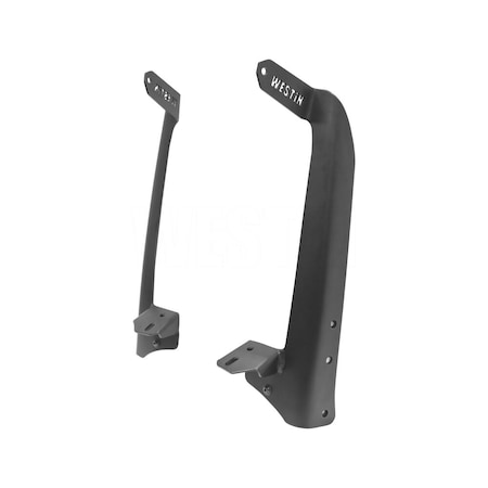 Westin Automotive 07-17 JEEP WRANGLER SNYPER PILLAR LED LIT MT-TEXTURED BLACK 62-41035
